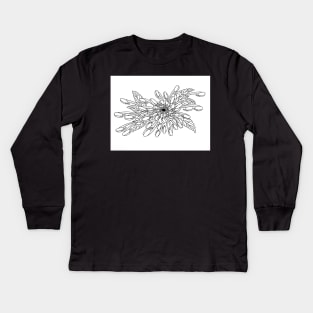 Chrysanthemum Kids Long Sleeve T-Shirt